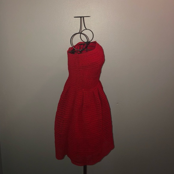 🎁Forever21 red dress size Large🎁 - Picture 4 of 5